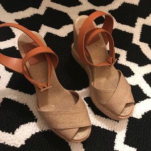 Tory Burch Wedges with Ankle Strap