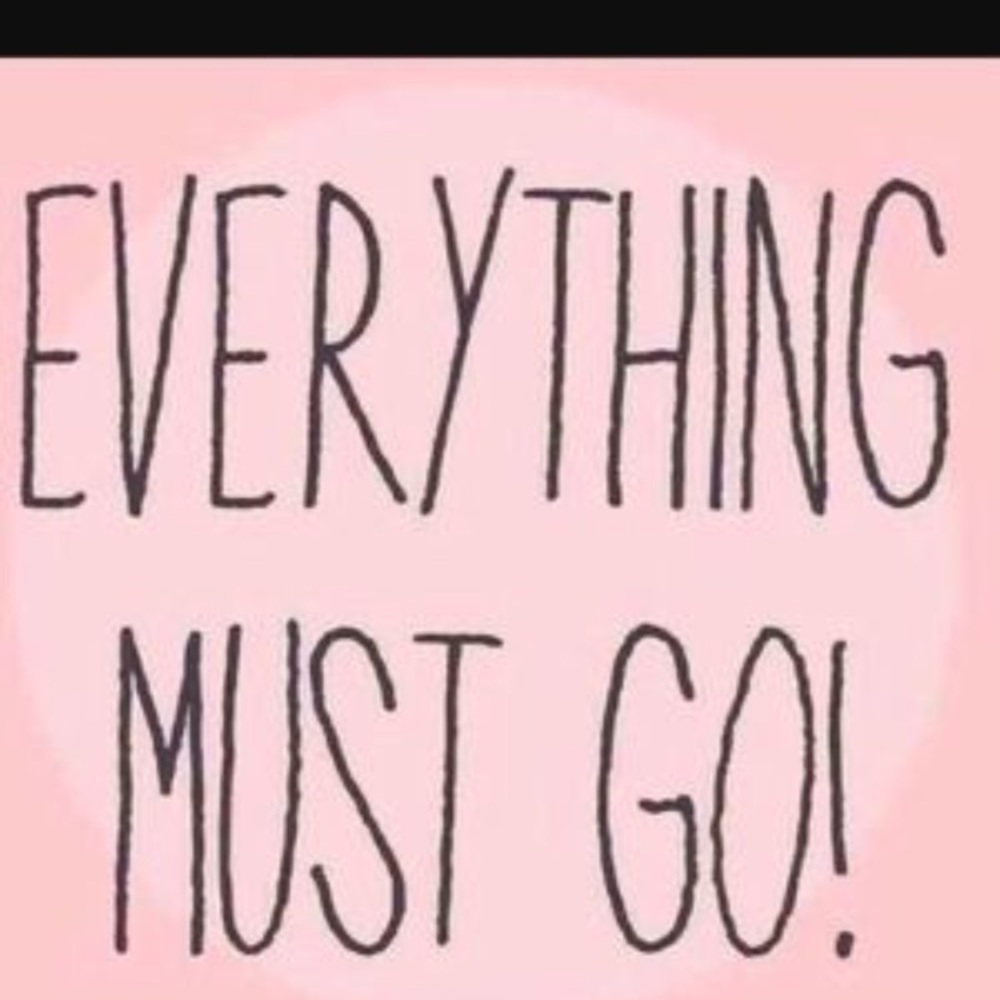 Trying to clear out my closet! Make me an offer!