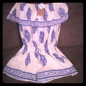 Off the shoulder romper