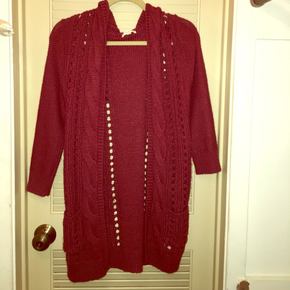 Tucker and Tate knitted kimono sweater