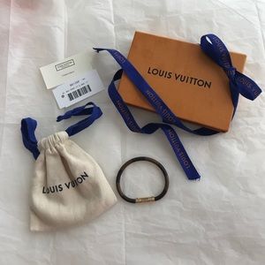 Louis Vuitton Keep It Bracelet Damier Canvas