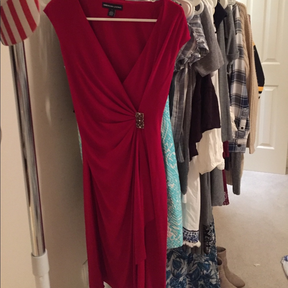 Semi formal red dress!!