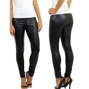 Black Leather Pants