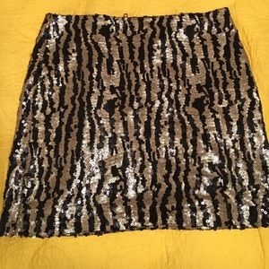 Sequin skirt