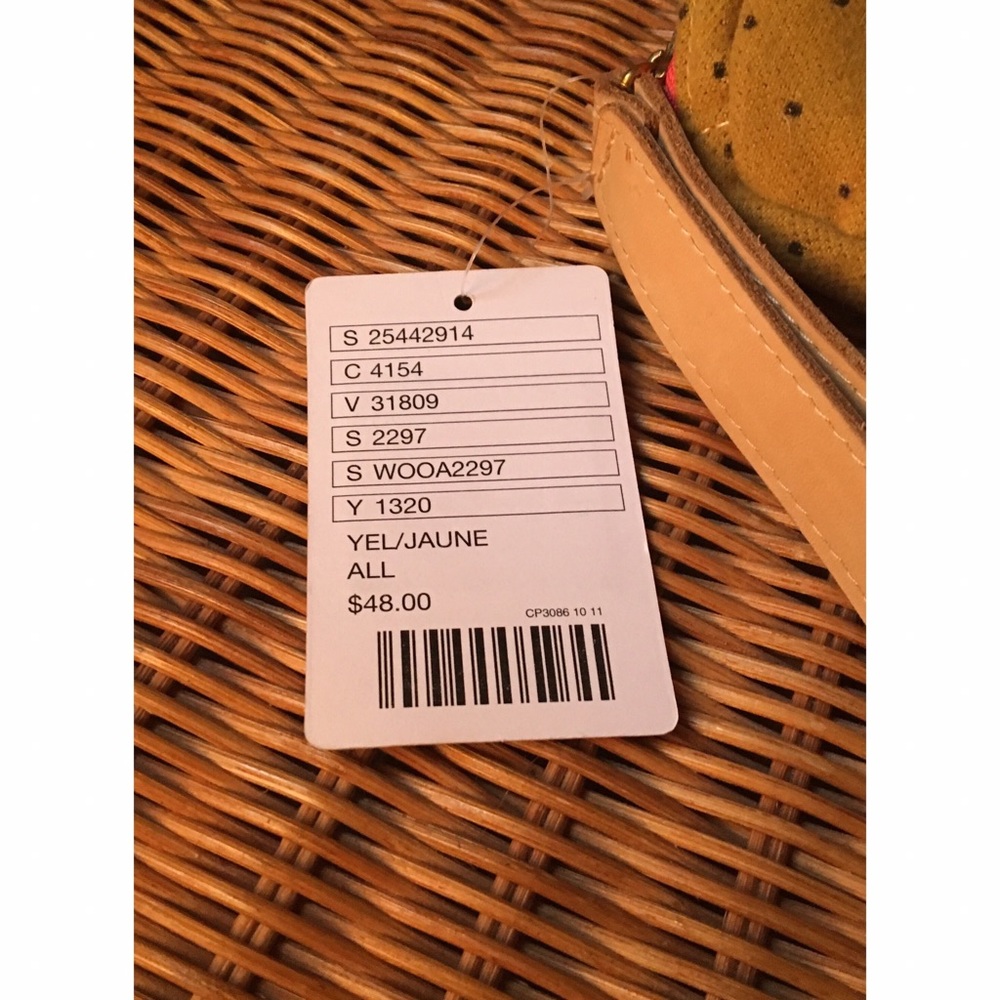 Mint w/tags Anthropologie handbag/clutch w/handle - Picture 3 of 4