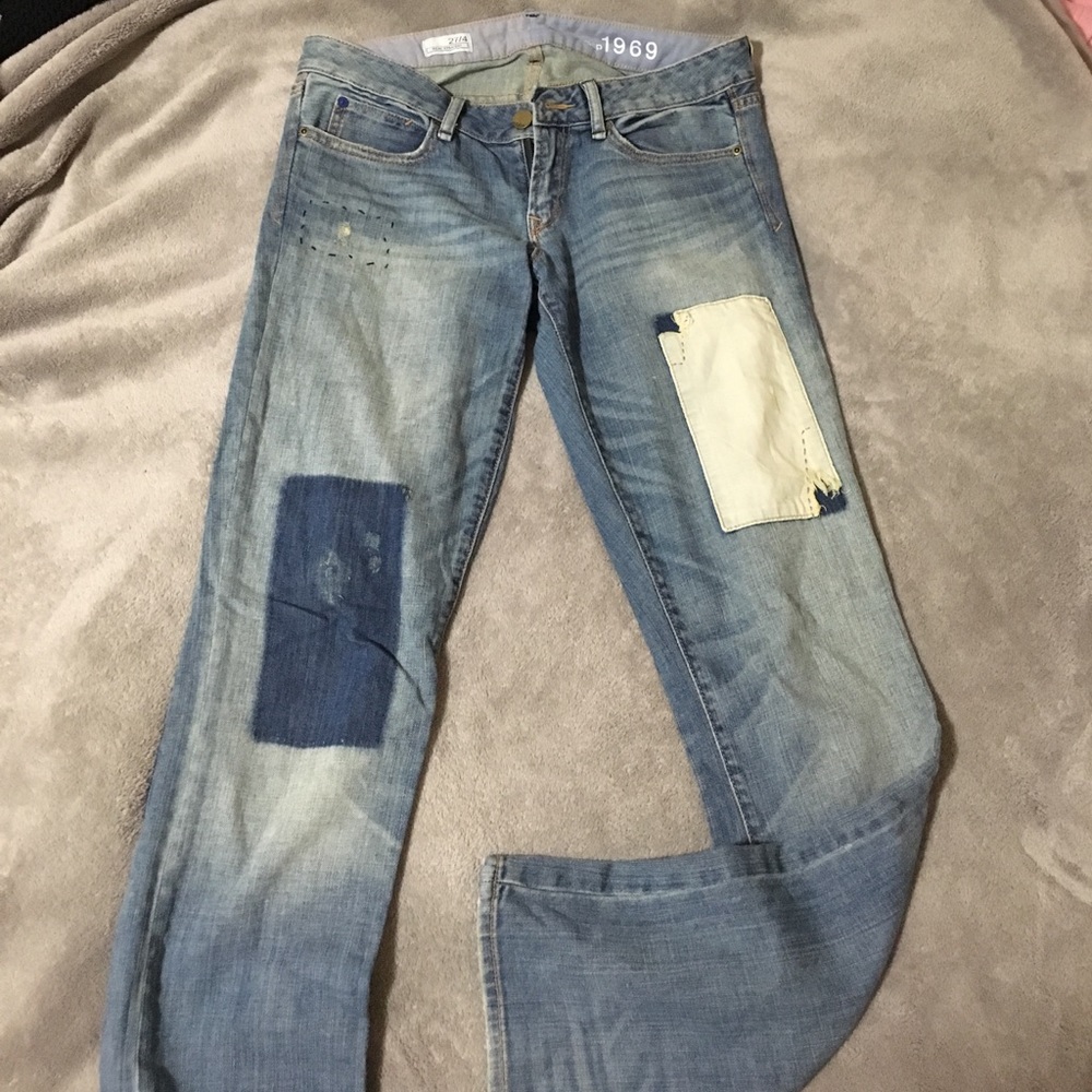 Gap size 27/4 Real Straight jeans