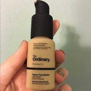 Serious foundation. Light medium neutral.