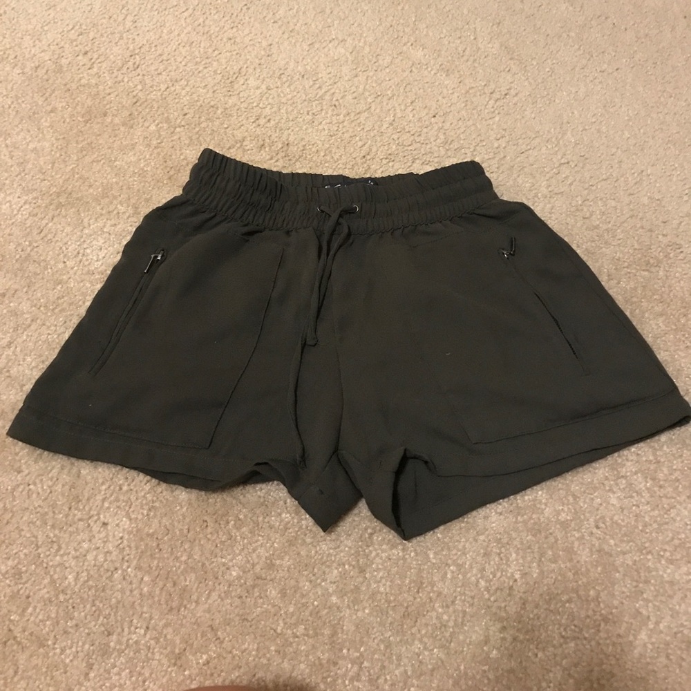 Forest green Dress Shorts
