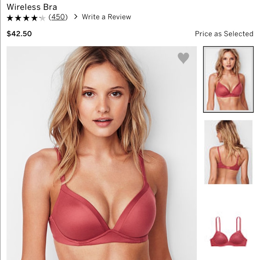 Wireless Body by Victoria secret bra 38C