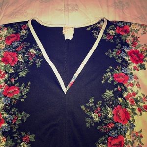 Vintage floral top