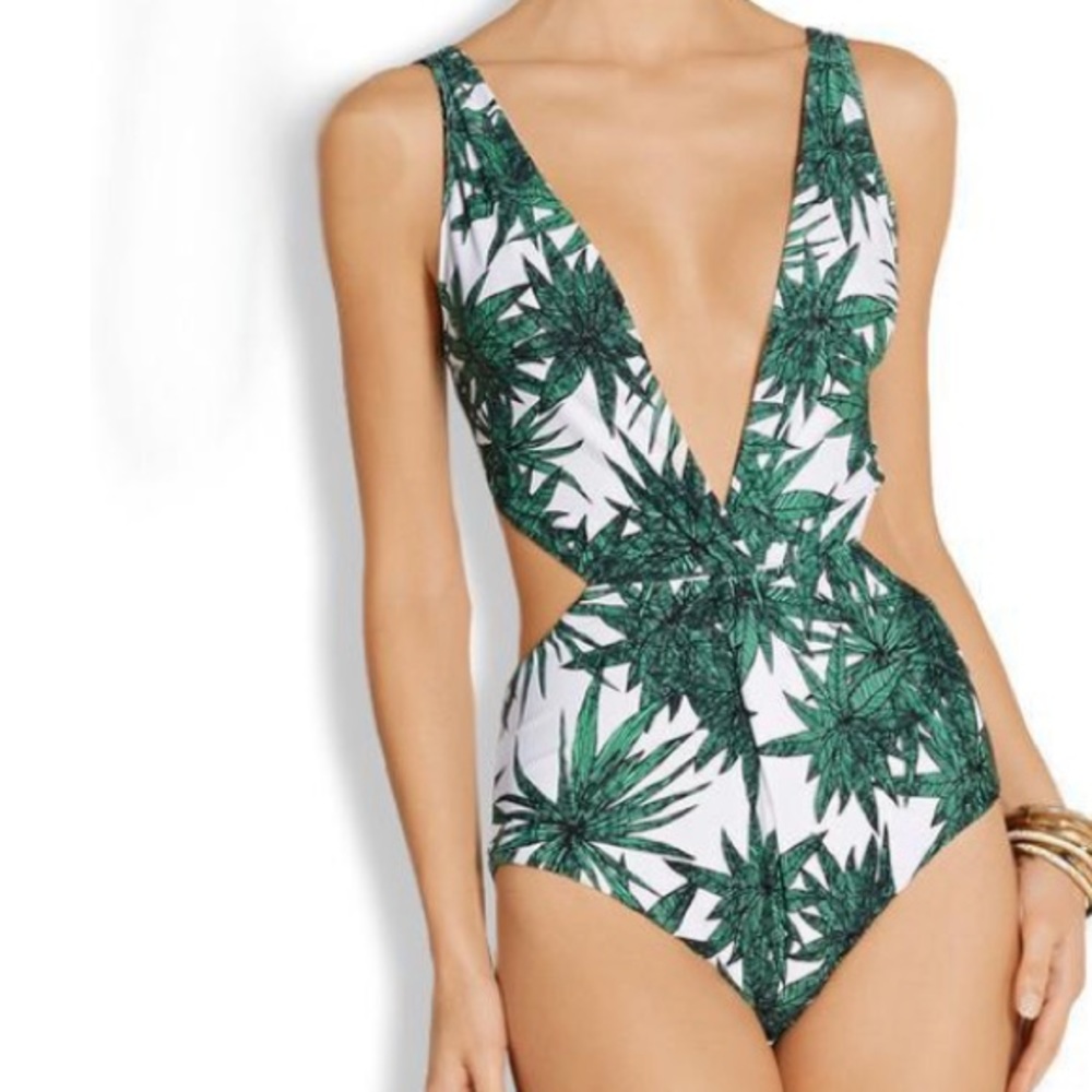 NWOT Sapphire Coast Palm Swimsuit
