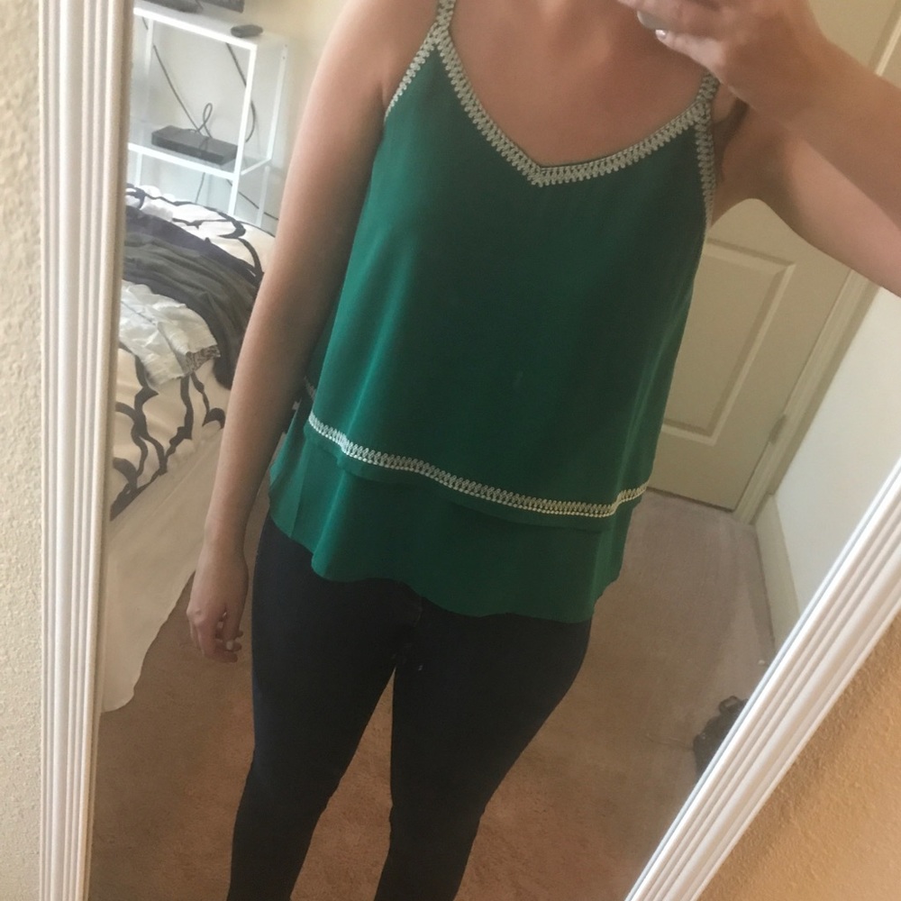 Kelly green tank