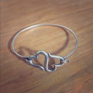Double Heart Bracelet