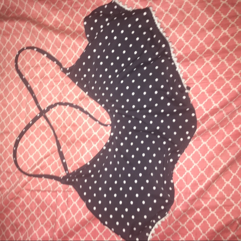 Flounced Bikini Top