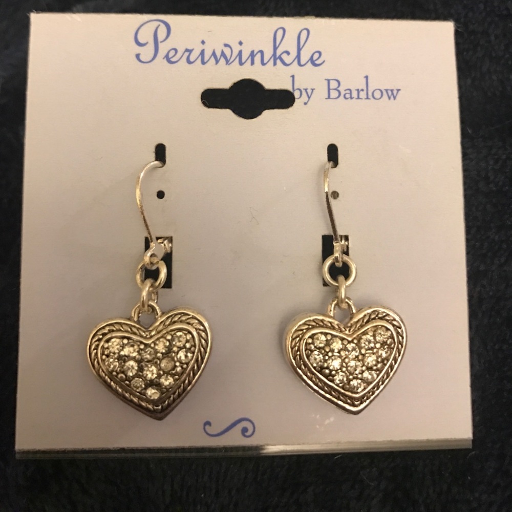 Silver Heart Earrings