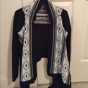 Tribal print cardigan!!