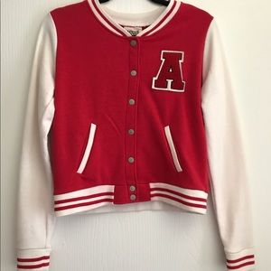 🚫Not for sale🚫 Red Varsity Jacket