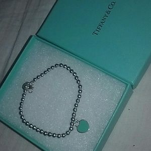 Tiffany& Co blue heart bracelet