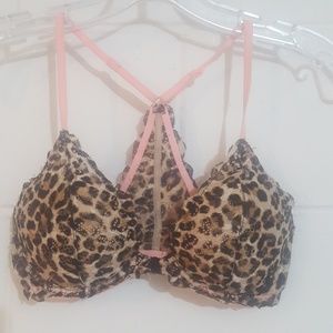 Leopard Print Bra