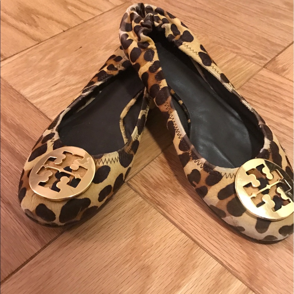 Tory Burch cheetah flats