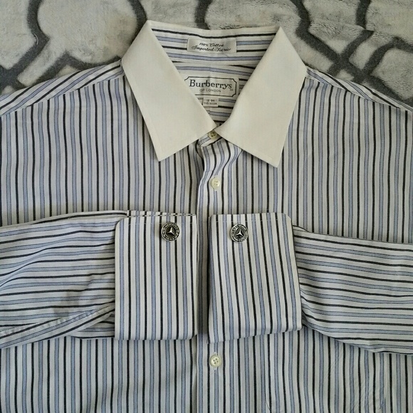 Burberry French Cuffs Button Down Shirt - Picture 2 of 4