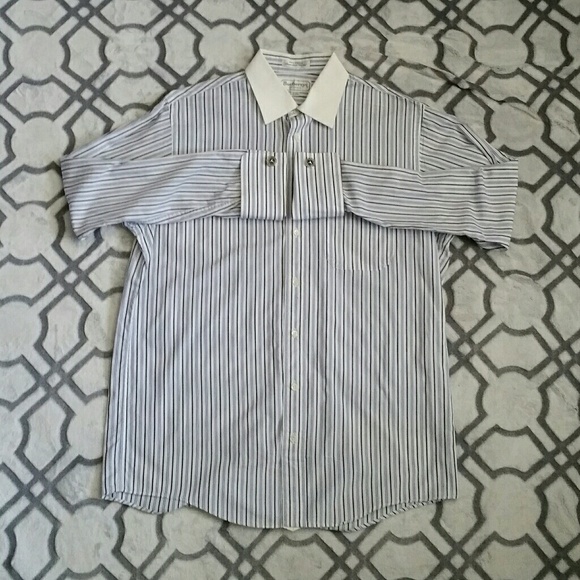 Burberry French Cuffs Button Down Shirt - Picture 3 of 4