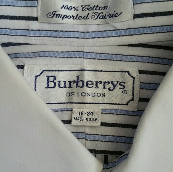 Burberry French Cuffs Button Down Shirt - Picture 4 of 4