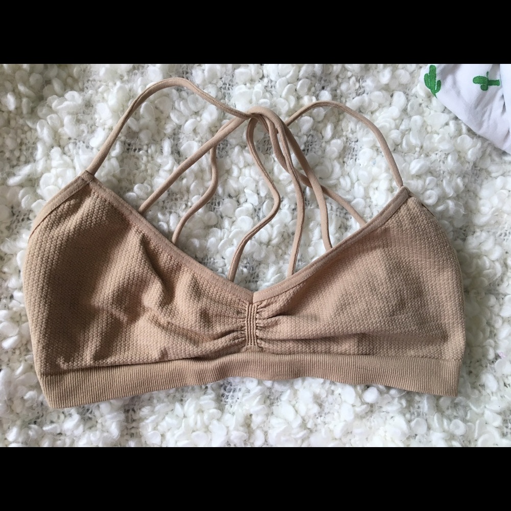 Free people nude bralette