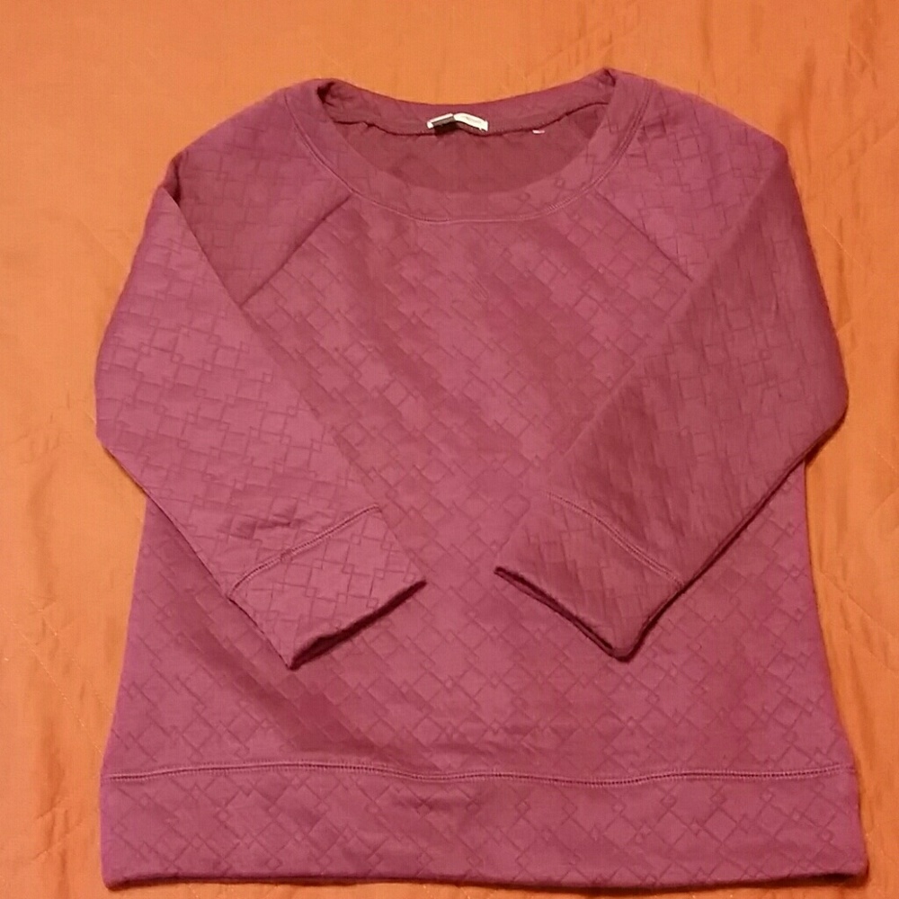 Plum sweater