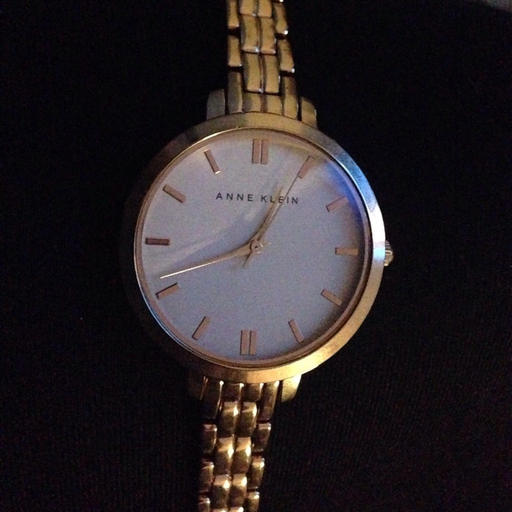 Gold Anne Klein Watch