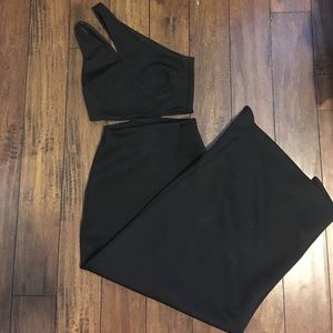 ASOS two piece cutaway dress