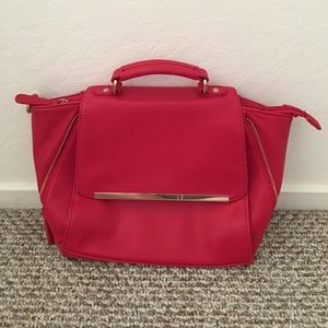 ALDO red/gold purse