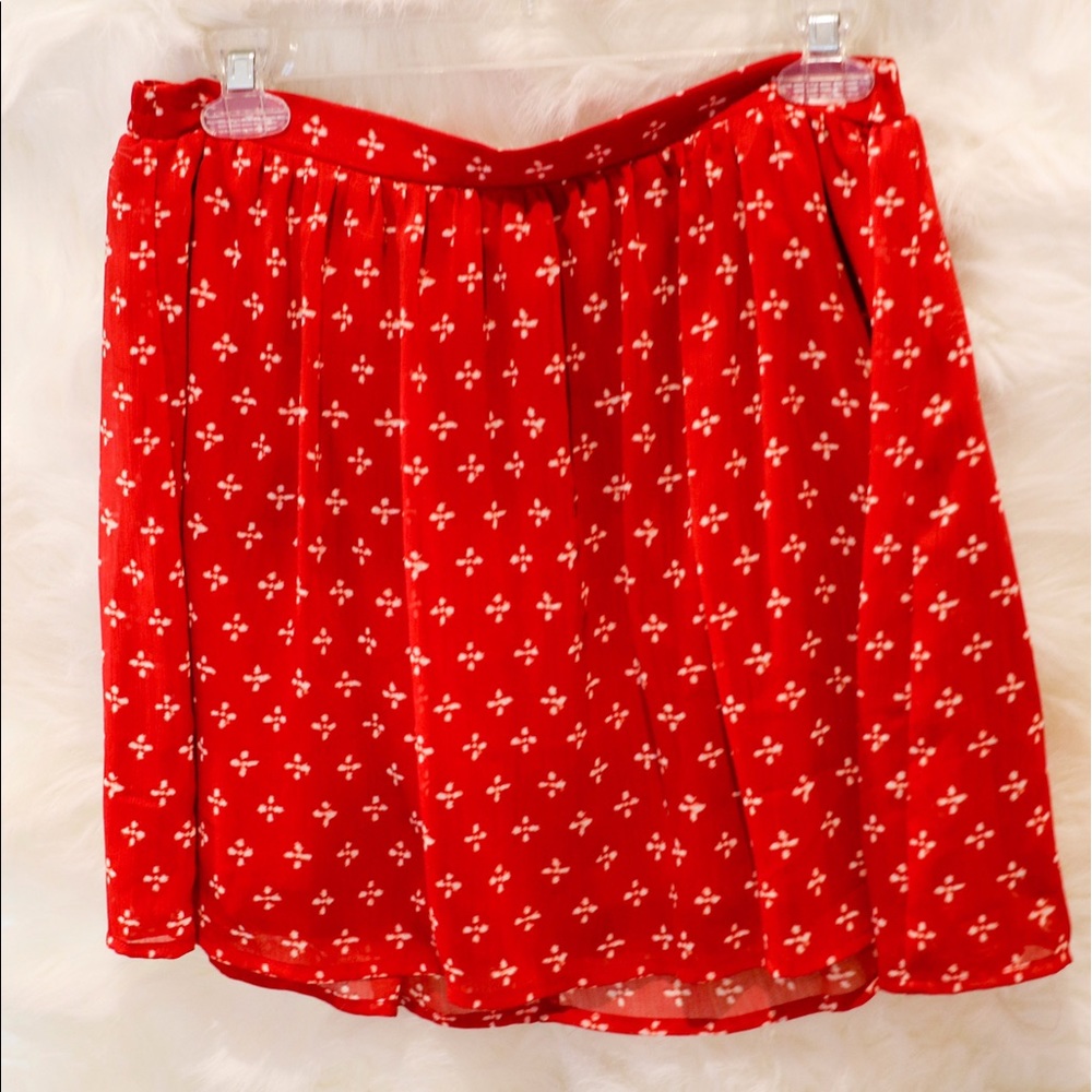 Old Navy Red Skirt