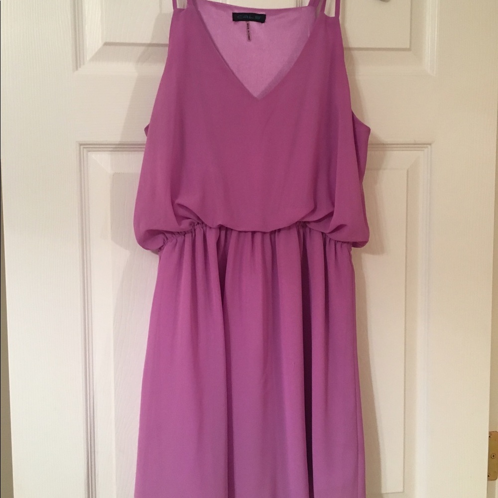 Purple sundress
