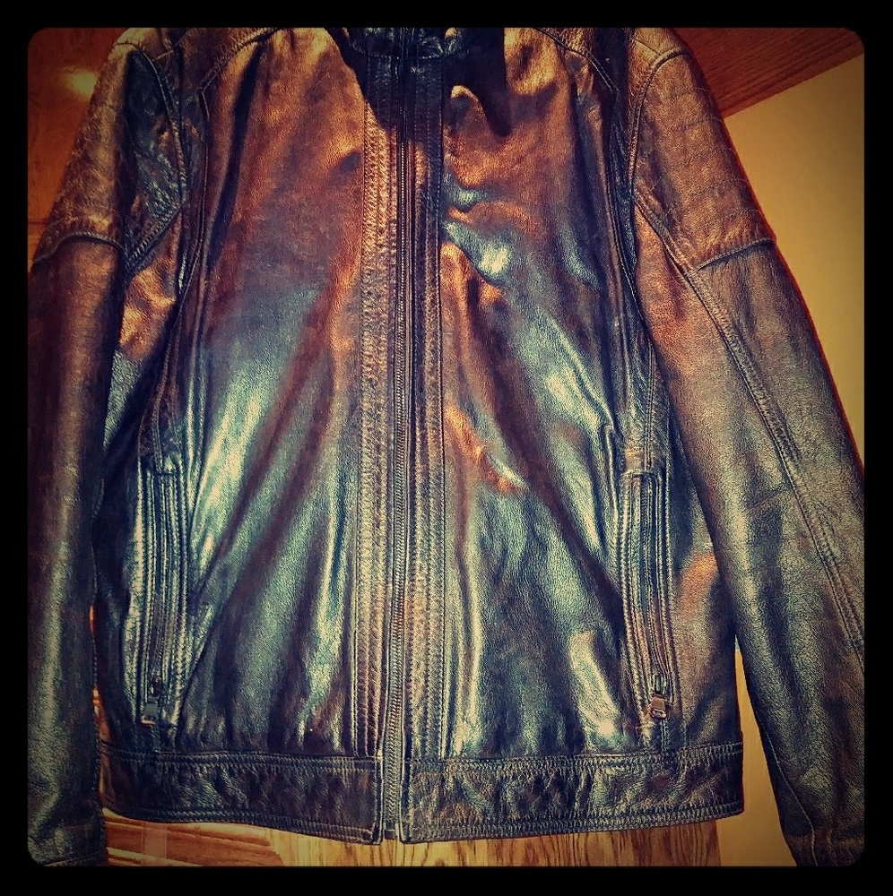 Man Leather jacket