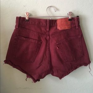 Levi's high waist Denim short