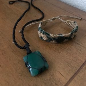 Handmade necklace & bracelet