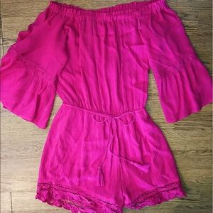 Off the shoulder romper