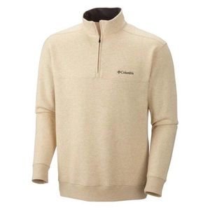 MENS Columbia pullover- sand color
