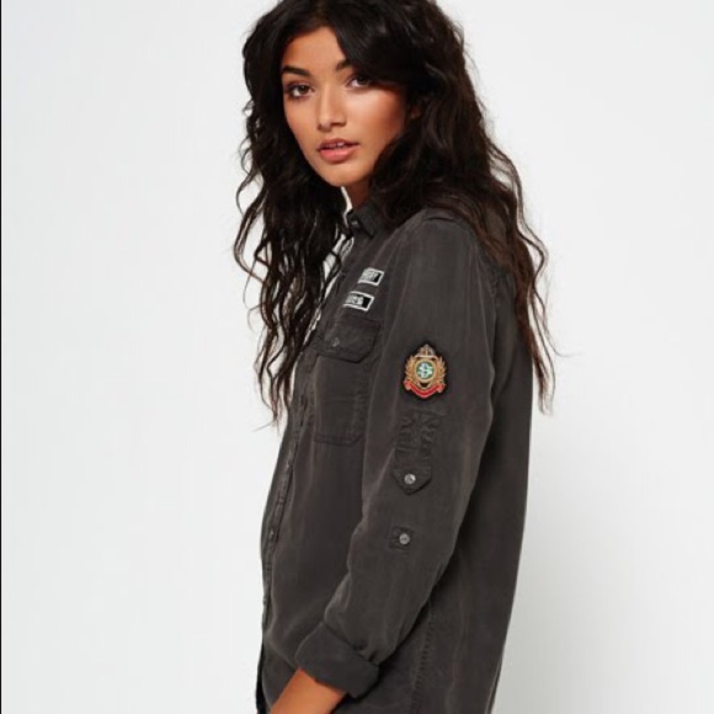 Superdry Military Shirt Sz M NWT
