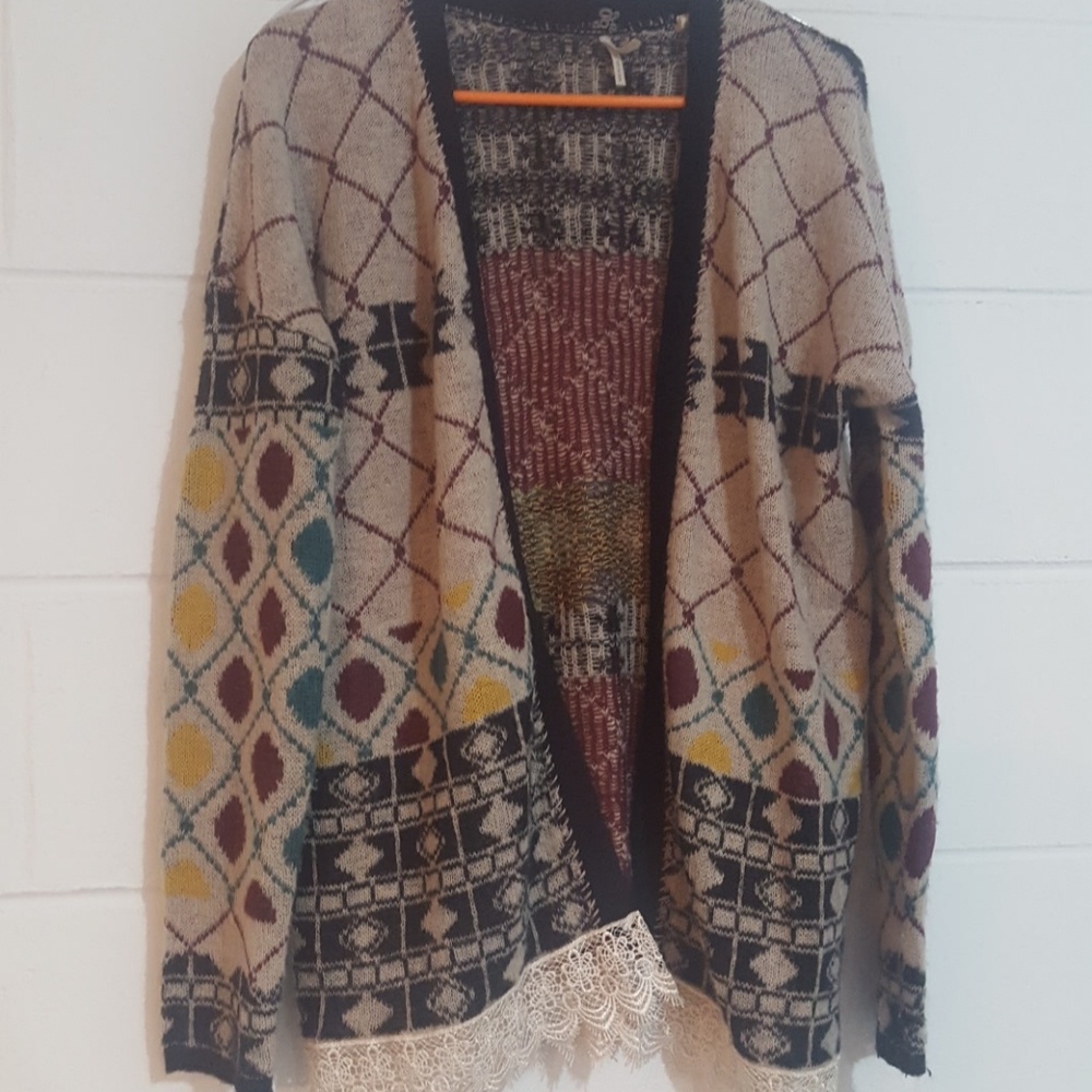 Patterned BKE Cardigan
