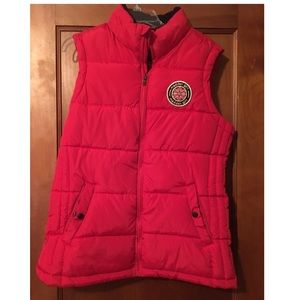 Red Puffer Vest by Steve Madden, Madden Girl