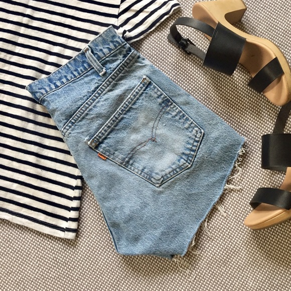 Nasty Gal Pants - Light wash vintage Levi's 505