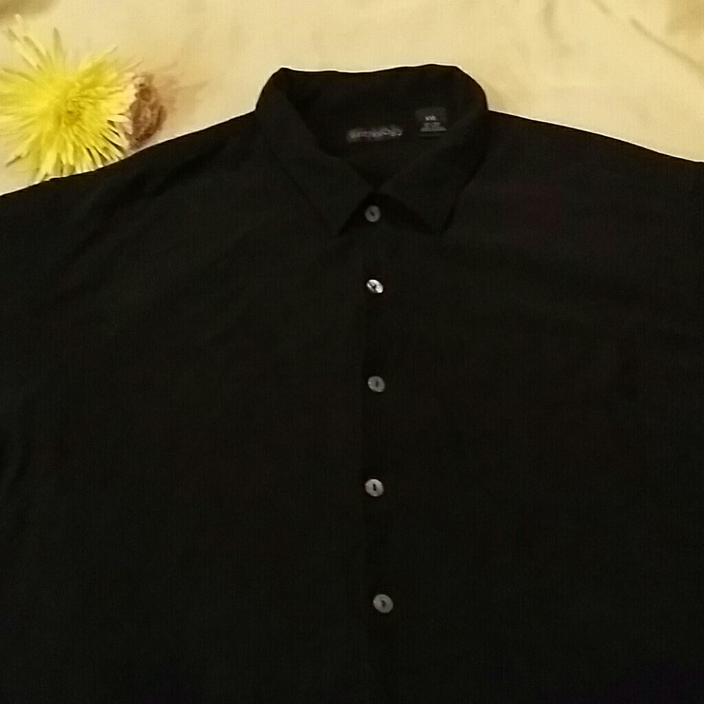 Men's Short Sleeve 100%Silk Button up Shirt