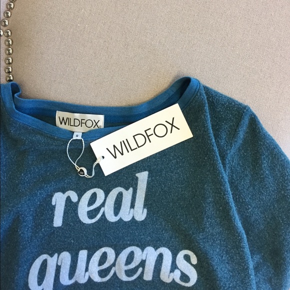 Wildfox Real Queens Eat Burgers Sweater - Picture 3 of 3