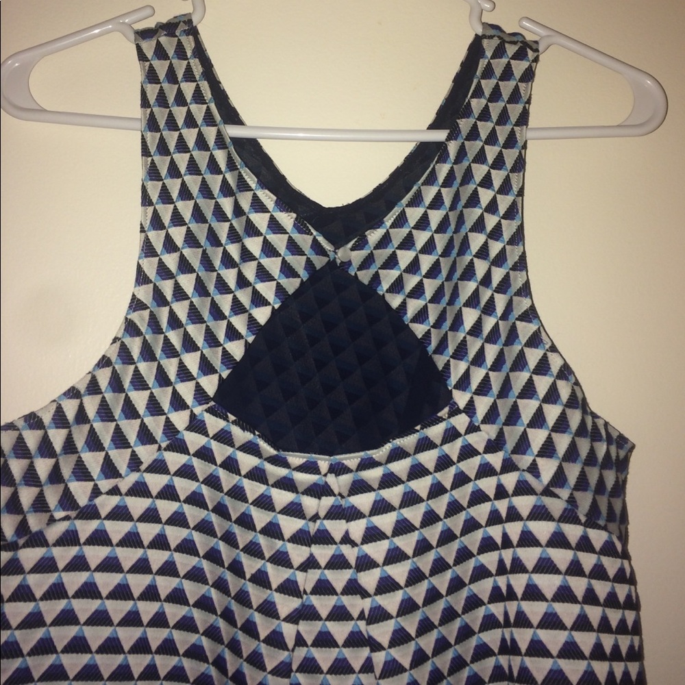 Anthropologie geometric top - Picture 2 of 5