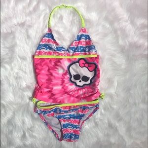 Monster High Tie Dye Tankini Swimsuit