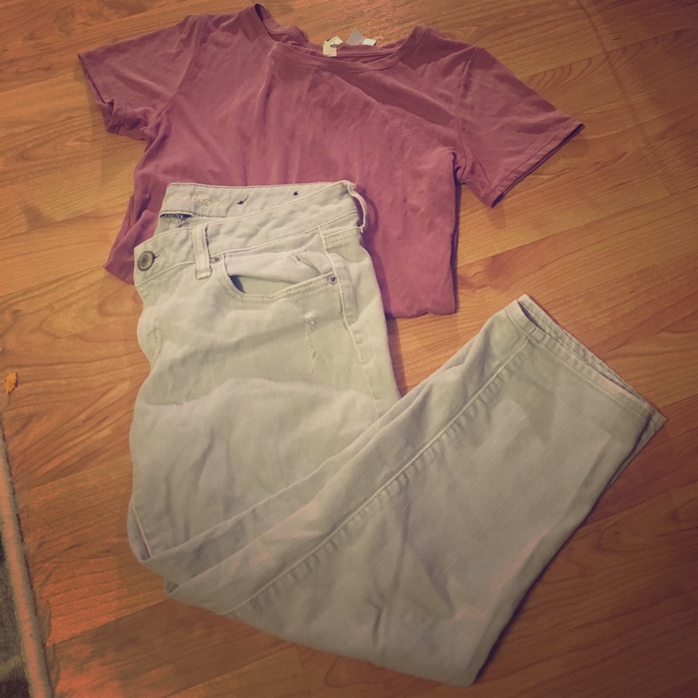 American Eagle skinny jeans