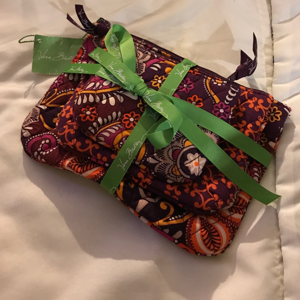 Vera Bradley Cosmetic Trio