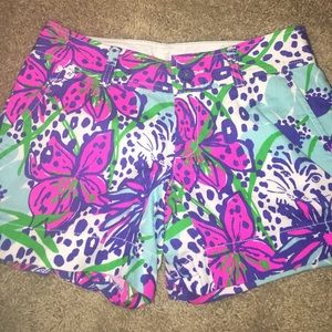 Lilly Pulitzer pattern shorts!